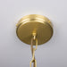 Mullan Lighting - MLF203SATBRS - Five Light Chandelier - Yaounde - Satin Brass