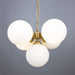 Mullan Lighting - MLF203SATBRS - Five Light Chandelier - Yaounde - Satin Brass