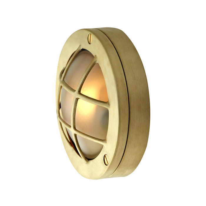 Mullan Lighting - MLOWL022SATBRS - One Light Wall Sconce - Muara - Satin Brass