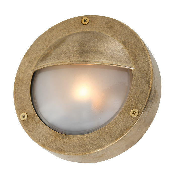 Mullan Lighting - MLOWL023NATBRS - One Light Wall Sconce - Begawan - Natural Brass