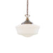 Mullan Lighting - MLP117ANTBRS - One Light Pendant - Schoolhouse - Antique Brass
