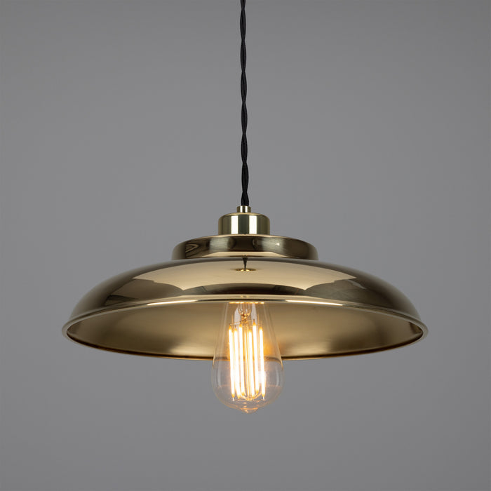 Mullan Lighting - MLP193POLBRS - One Light Pendant - Telal - Polished Brass