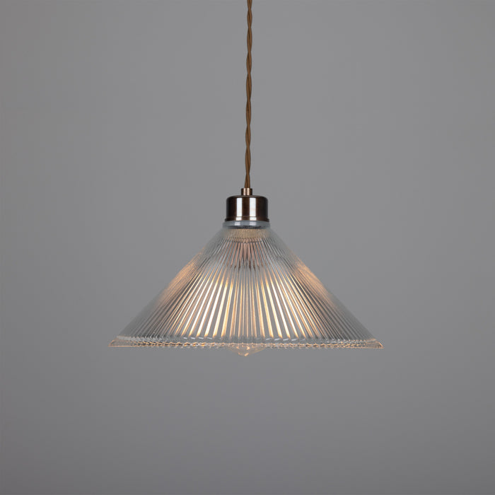 Mullan Lighting - MLP253ANTBRS - One Light Pendant - Rebell - Antique Brass