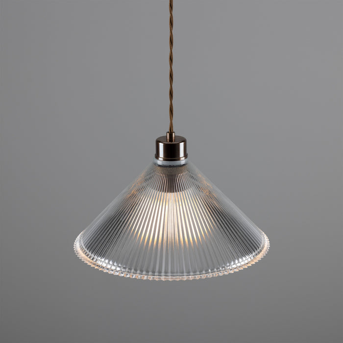 Mullan Lighting - MLP253ANTBRS - One Light Pendant - Rebell - Antique Brass