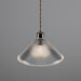 Mullan Lighting - MLP253ANTBRS - One Light Pendant - Rebell - Antique Brass