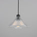 Mullan Lighting - MLP253PCMBK - One Light Pendant - Rebell - Matt Black