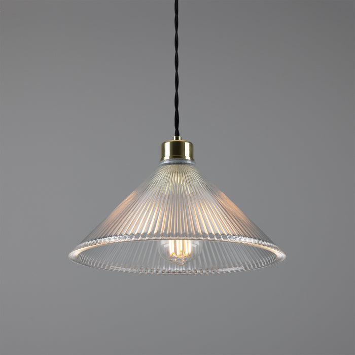 Mullan Lighting - MLP253POLBRS - One Light Pendant - Rebell - Polished Brass