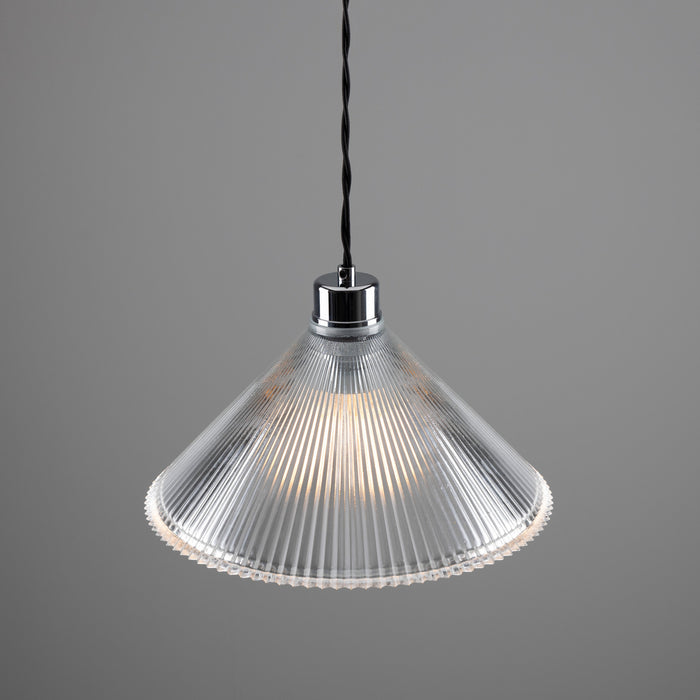 Mullan Lighting - MLP253POLCHR - One Light Pendant - Rebell - Polished Chrome