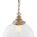 Mullan Lighting - MLP267ANTBRS - One Light Pendant - Riad - Antique Brass