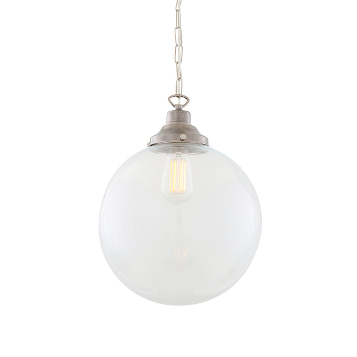 Mullan Lighting - MLP267ANTSLV - One Light Pendant - Riad - Antique Silver