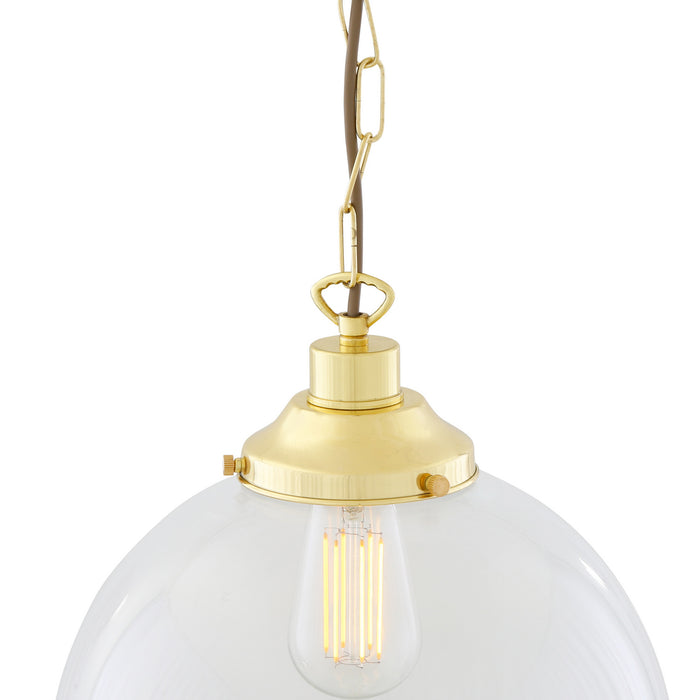 Mullan Lighting - MLP267POLBRS - Four Light Pendant - Riad - Polished Brass