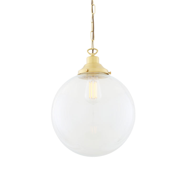 Mullan Lighting - MLP267SATBRS - One Light Pendant - Riad - Satin Brass