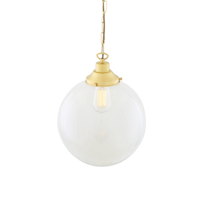 Mullan Lighting - MLP267SATBRS - One Light Pendant - Riad - Satin Brass