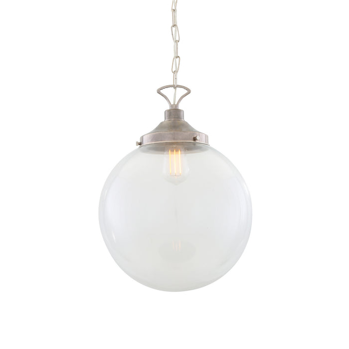 Mullan Lighting - MLP268ANTSLV - One Light Pendant - Riad - Antique Silver