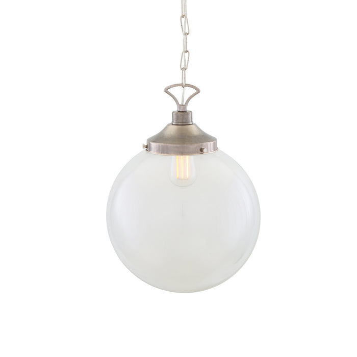 Mullan Lighting - MLP268ANTSLV - One Light Pendant - Riad - Antique Silver