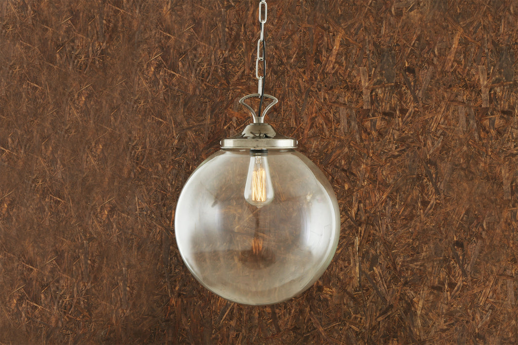 Mullan Lighting - MLP268ANTSLV - One Light Pendant - Riad - Antique Silver