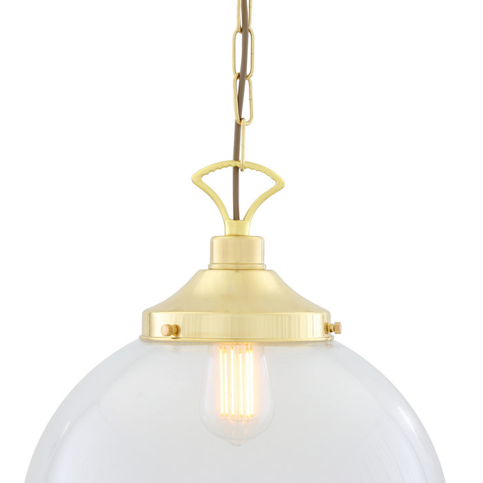 Mullan Lighting - MLP268POLBRS - One Light Pendant - Riad - Polished Brass