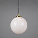 Mullan Lighting - MLP307POLBRS - One Light Pendant - Gentry - Polished Brass