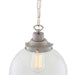 Mullan Lighting - MLP309ANTSLV - One Light Pendant - Riad - Antique Silver