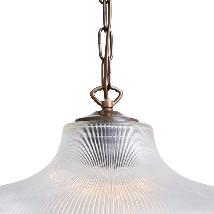 Mullan Lighting - MLP323ANTBRS - One Light Pendant - Essence - Antique Brass