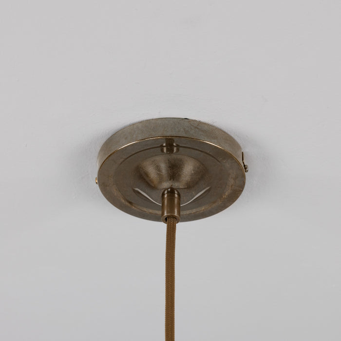 Mullan Lighting - MLP330ANTBRS - One Light Pendant - Amias - Antique Brass