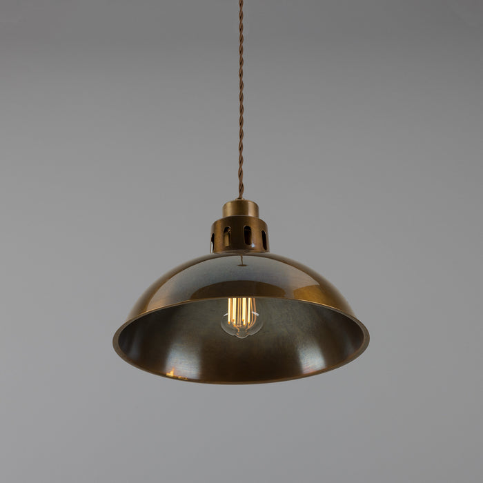 Mullan Lighting - MLP370ANTBRS - One Light Pendant - Paris - Antique Brass