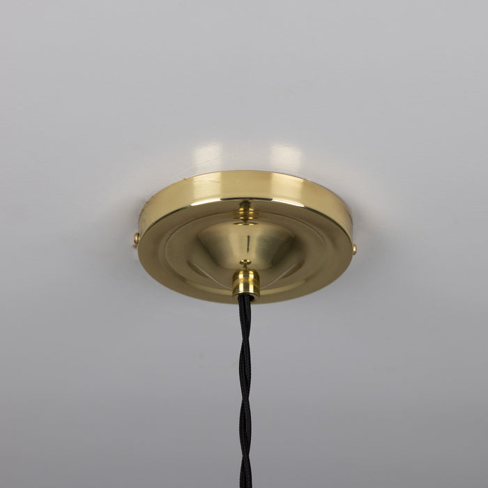 Mullan Lighting - MLP370POLBRS - One Light Pendant - Paris - Polished Brass
