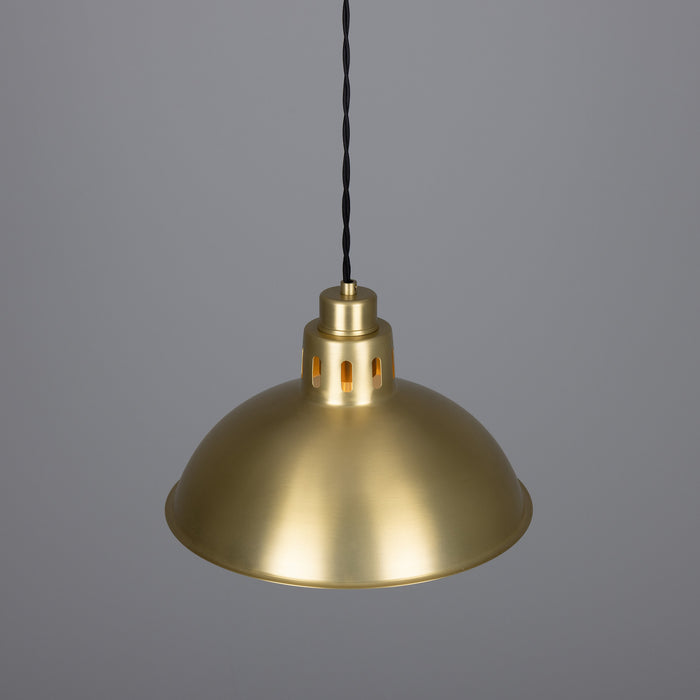 Mullan Lighting - MLP370SATBRS - One Light Pendant - Paris - Satin Brass