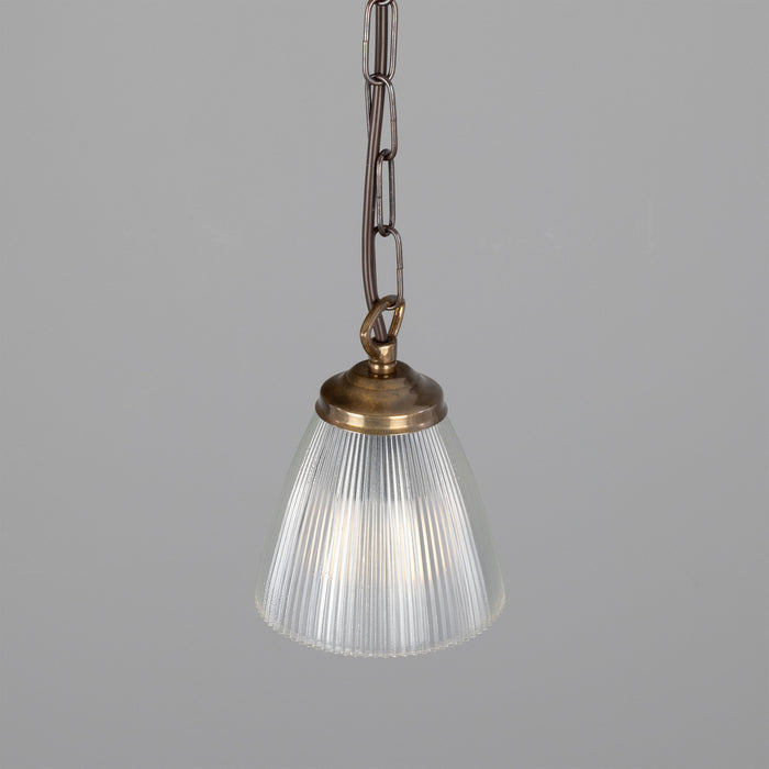 Mullan Lighting - MLP389ANTBRS - One Light Pendant - Gadar - Antique Brass