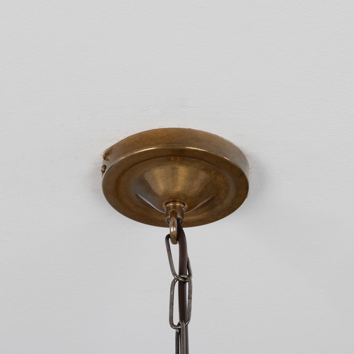 Mullan Lighting - MLP389ANTBRS - One Light Pendant - Gadar - Antique Brass