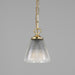 Mullan Lighting - MLP389POLBRS - One Light Pendant - Gadar - Polished Brass