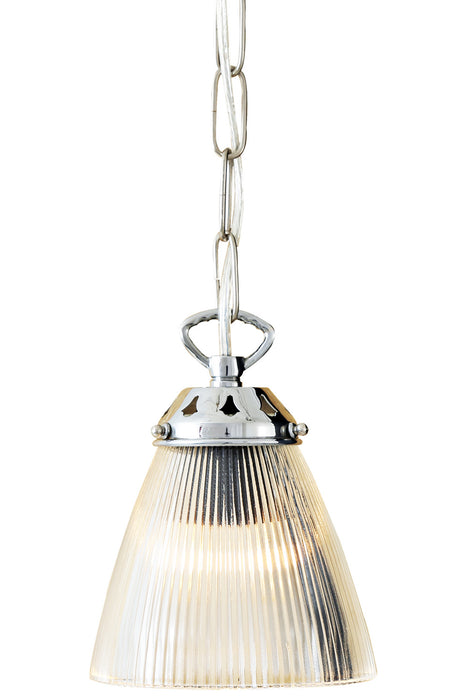 Mullan Lighting - MLP389POLCHR - One Light Pendant - Gadar - Polished Chrome