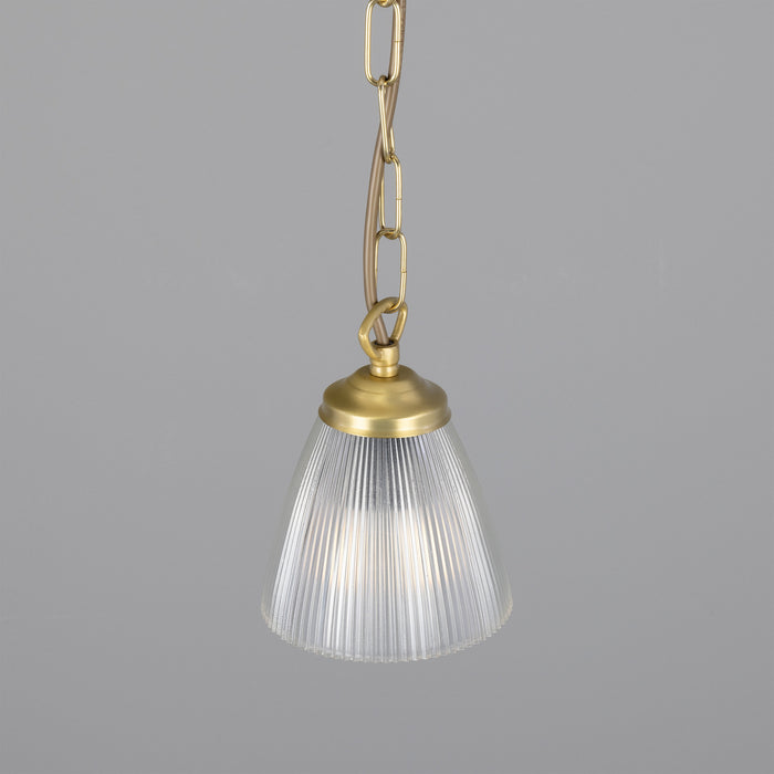 Mullan Lighting - MLP389SATBRS - One Light Pendant - Gadar - Satin Brass