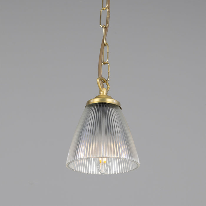 Mullan Lighting - MLP389SATBRS - One Light Pendant - Gadar - Satin Brass