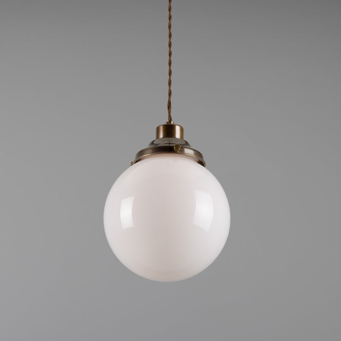 Mullan Lighting - MLP399ANTBRS - One Light Pendant - Gentry - Antique Brass