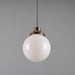 Mullan Lighting - MLP399ANTBRS - One Light Pendant - Gentry - Antique Brass