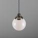 Mullan Lighting - MLP399ANTSLV - One Light Pendant - Gentry - Antique Silver