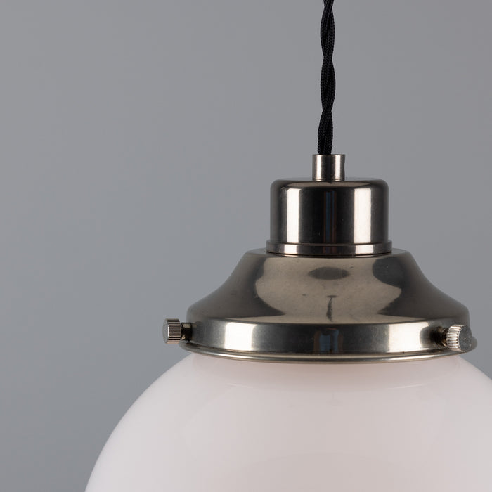 Mullan Lighting - MLP399ANTSLV - One Light Pendant - Gentry - Antique Silver