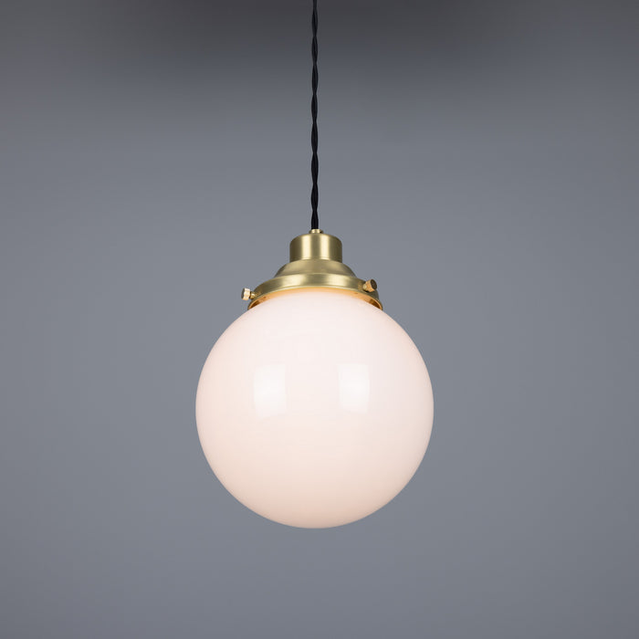 Mullan Lighting - MLP399SATBRS - One Light Pendant - Gentry - Satin Brass