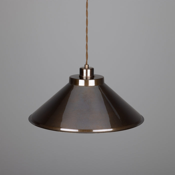 Mullan Lighting - MLP417ANTBRS - One Light Pendant - Rio - Antique Brass