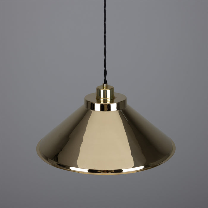 Mullan Lighting - MLP417POLBRS - One Light Pendant - Rio - Polished Brass