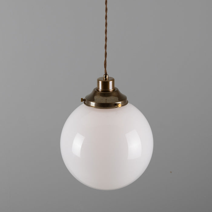 Mullan Lighting - MLP432ANTBRS - One Light Pendant - Gentry - Antique Brass