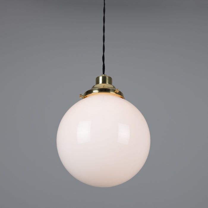 Mullan Lighting - MLP432POLBRS - One Light Pendant - Gentry - Polished Brass