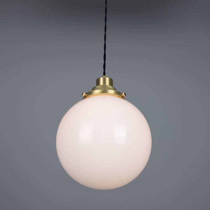Mullan Lighting - MLP432SATBRS - One Light Pendant - Gentry - Satin Brass