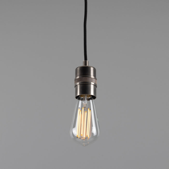 Mullan Lighting - MLP437ANTSLV - One Light Pendant - Devon - Antique Silver