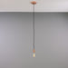 Mullan Lighting - MLP437POLCOP - One Light Pendant - Devon - Polished Copper
