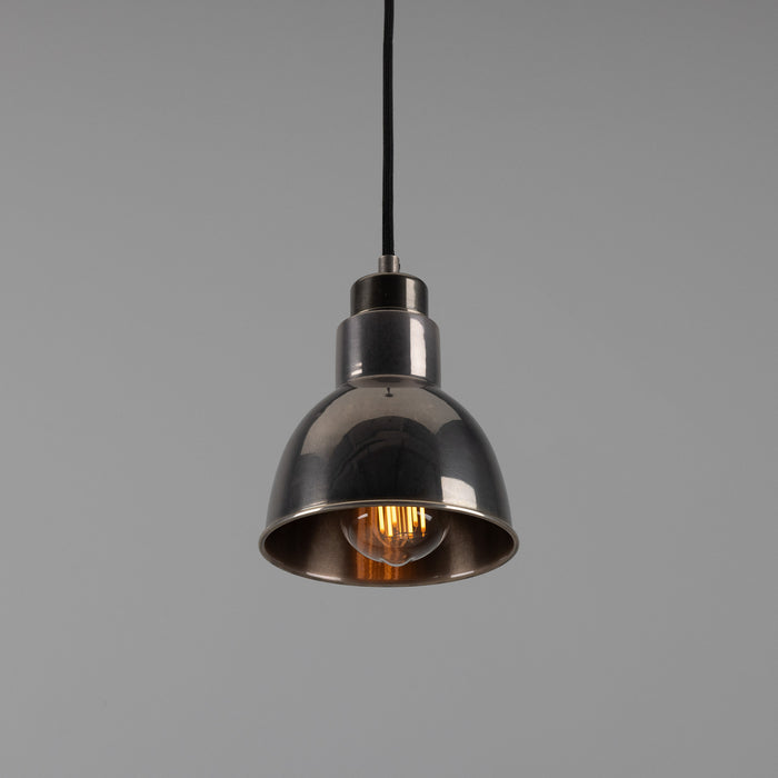 Mullan Lighting - MLP453ANTSLV - One Light Pendant - Baku - Antique Silver