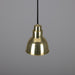 Mullan Lighting - MLP453POLBRS - One Light Pendant - Baku - Polished Brass