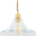Mullan Lighting - MLP454SATBRS - One Light Pendant - Clifton - Satin Brass