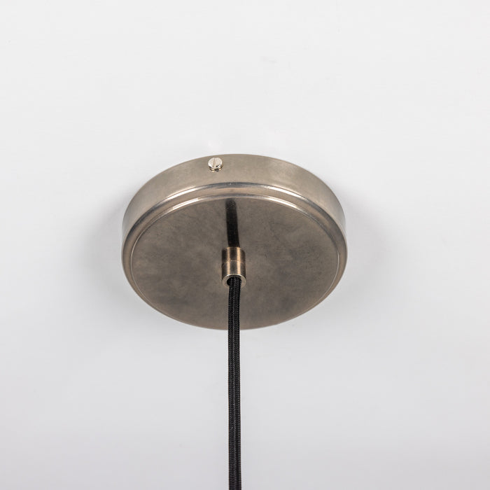 Mullan Lighting - MLP483ANTSLVOP - One Light Pendant - Nahla - Antique Silver